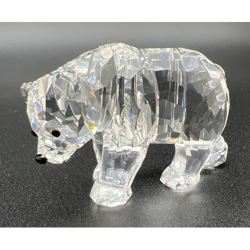 1204 - A boxed Swarovski Crystal SCS Members Polar Bear figure 866308, with certificate. Available for purc... 