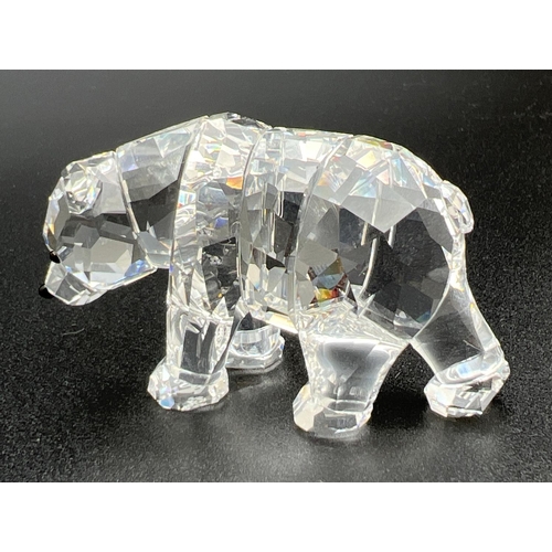 1204 - A boxed Swarovski Crystal SCS Members Polar Bear figure 866308, with certificate. Available for purc... 