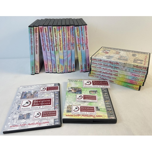 162 - 21 consecutive adult erotic DVD's from NIP Activity.com, in plastic cases. Featuring nude in public ... 