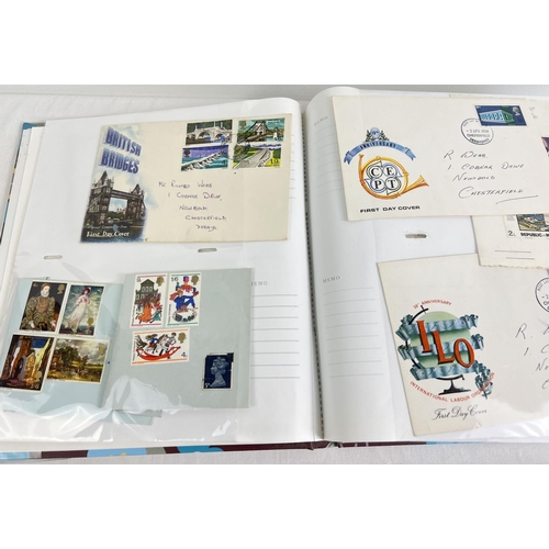 61 - An vintage album containing a collection of 80 first day covers dating from late 1960's and 1970's. ... 