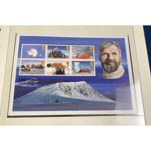 77 - British Antarctic Territory - complete album of stamps, miniature sheets and commemorative stamps fr... 