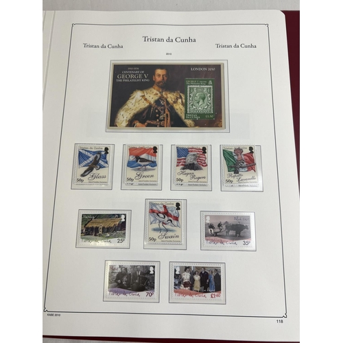 78 - Tristan da Cunha - complete album of stamps, miniature sheets and presentation sheets from 1998 - 20... 