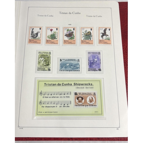 79 - Tristan da Cunha - complete album of stamps, miniature sheets and presentation stamps from 1952 - 19... 