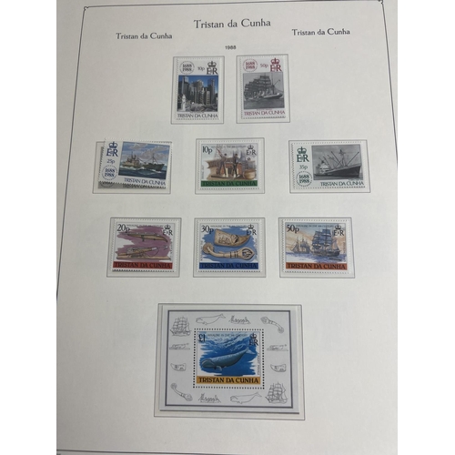 79 - Tristan da Cunha - complete album of stamps, miniature sheets and presentation stamps from 1952 - 19... 