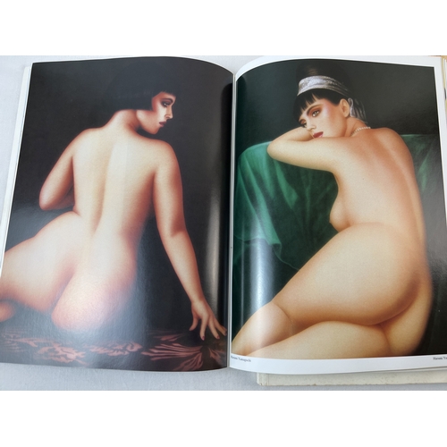 197 - 3 adult erotic books. The Pin-Up; A Modest History by Mark Gabor, hardback book with dust cover toge... 