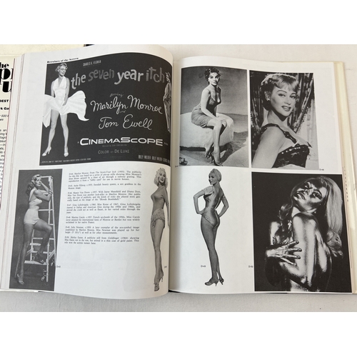 197 - 3 adult erotic books. The Pin-Up; A Modest History by Mark Gabor, hardback book with dust cover toge... 