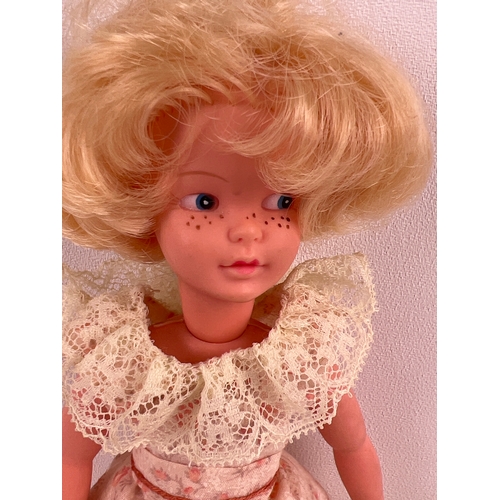 A early 1970 s vintage Canterbury Patch doll Sindy s sister. Blonde hair with Made In England stam