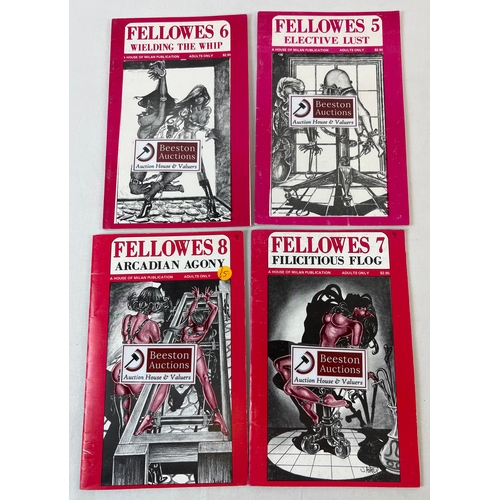 253 - 4 issues of vintage 1970's Fellowes, by Frank E. Campbell - House of Milan. Illustred by J. Asely, s... 