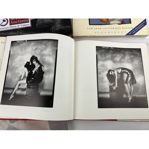 147 - 4 assorted adult books. David Bailey's Trouble & Strife and Lee Friedlander's Nudes - hardback photo... 