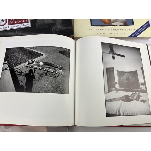 147 - 4 assorted adult books. David Bailey's Trouble & Strife and Lee Friedlander's Nudes - hardback photo... 