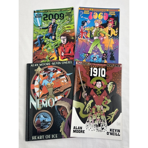 1260 - 4 graphic novels from Knockabout Comics by Alan Moore & Kevin O'Neill. Nemo: Heart of Ice together w... 