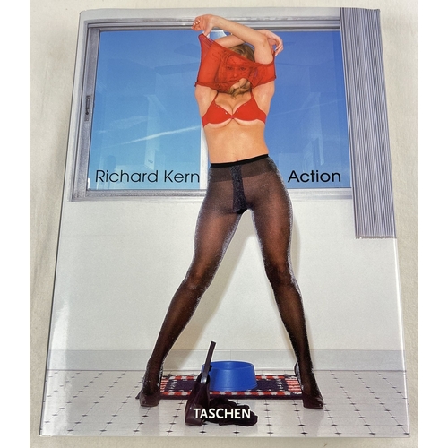 Action by Richard Kern, large hardback erotic photographic book from Taschen, 2007. In excellent codition, complete with dust cover and disc in back of book.