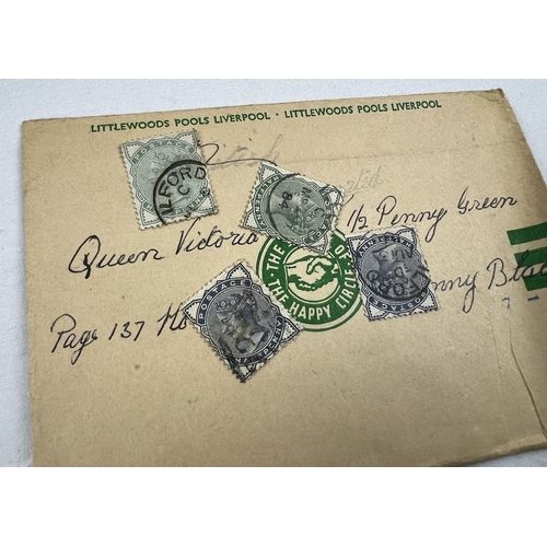 149 - 200+ envelopes containing vintage stamps from Britain and around the world. Together with a small co... 