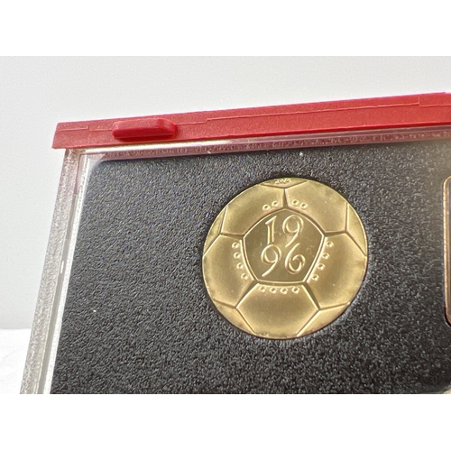 62 - A 1996 British proof coin set by The Royal Mint. To include Queen Elizabeth 70th Birthday Crown, Cel... 