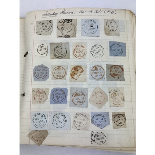 147 - A vintage album containing a collection of British and World Antique and vintage stamps. Sovereign h... 