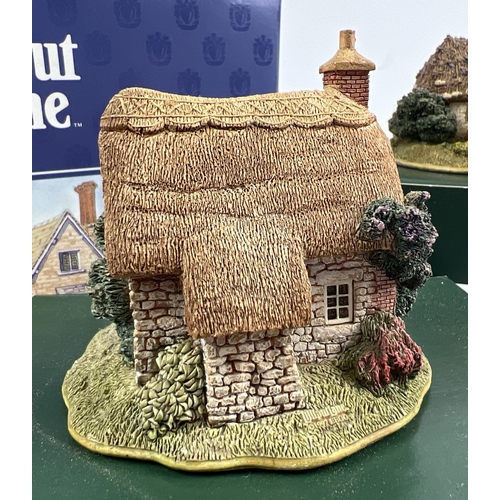 3 boxed Lilliput Lane collectable houses. The Pottery (L2123