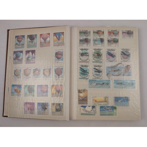 115 - A Leopold Koch tan coloured stamp album containing collectors stamps, panes and blocks from around t... 