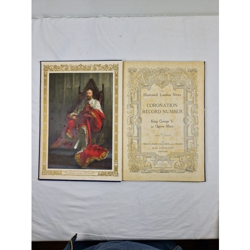 278 - The Illustrated London News, George V Coronation Number 1911 hardback edition. With 24 coloured plat... 