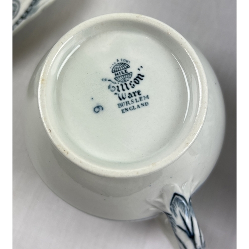 1180 - A quantity of assorted antique blue & white Till & Son Tillson Ware, Burslem, dinner ware in 'Nile' ... 