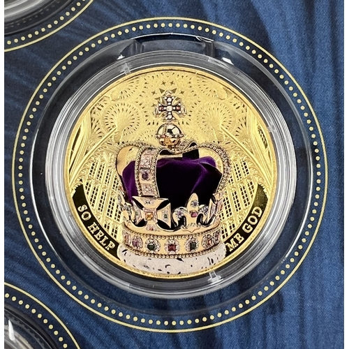 1198 - A 2023 The Coronation of King Charles III Operation Golden Orb coin collection in presentation pack.... 