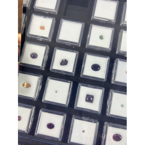 1030 - 4 boxed sets of mixed Gem Collector Gemstones from around the world. To include 50 carats of gemston... 