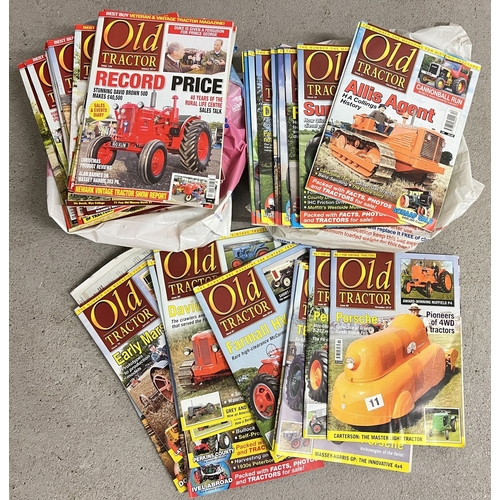 1278 - A large quantity of Old Tractor magazine, to include year sets from 2007-2013. Lot also includes 3 i... 