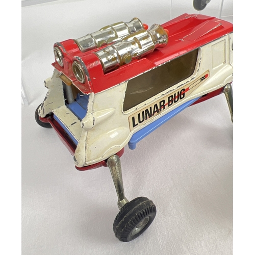 6 vintage Dinky & Corgi diecast space vehicles to include