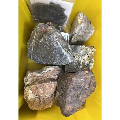 1316 - A large quantity of natural stones, rocks and minerals in varying sizes. Examples include Iron Pyrit... 