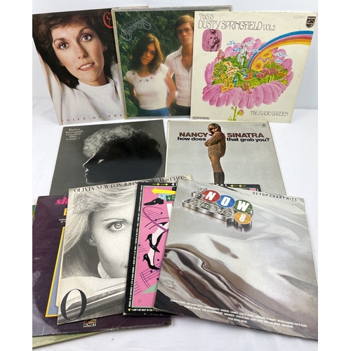 1301 - A collection of assorted vintage vinyl LP's to include: Abba, Paul McCartney and Shirley Bassey. Lot... 