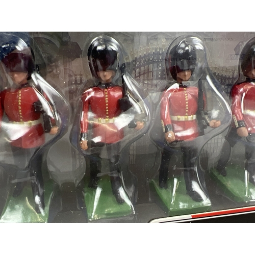 79 - 3 sets of Boxed Britain's soldiers. 6 Scots Guard Pipers #7241, Gordon Highlander Officer Piper and ... 