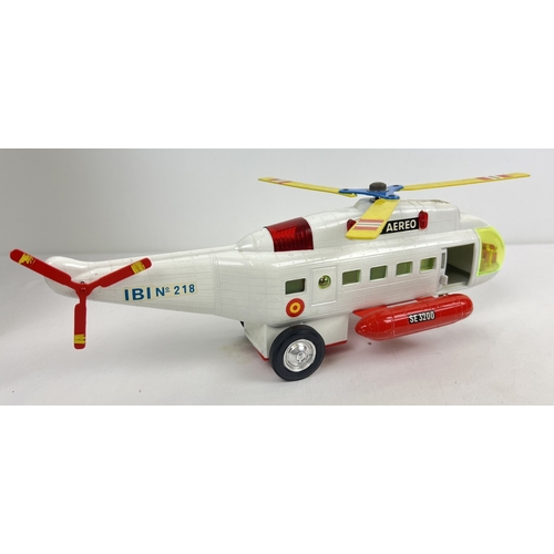 144 - A boxed vintage Passenger Transport Helicopter No. 218, by Sanchis. All original detail and decals. ... 