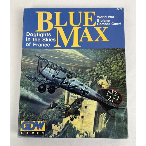 149 - The Blue Max - World War I combat game: Dogfights in the skies of France, from GDW Games 1983. Compl... 