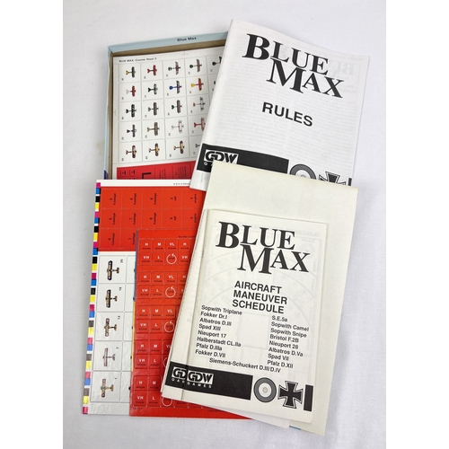 149 - The Blue Max - World War I combat game: Dogfights in the skies of France, from GDW Games 1983. Compl... 