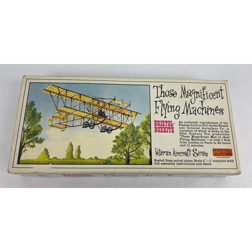 154 - Impact Kits Bristol Boxkite Those Magnificent Flying Machines model aircraft kit #P105. Complete wit... 