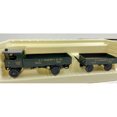 237 - 3 limited edition boxed Corgi collectors diecast lorries. CC10702 Scammel Highwayman Tanker - Manbre... 