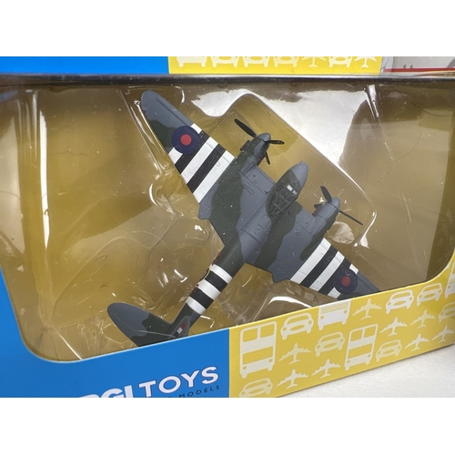 241 - 4 boxed collectors diecast model aircraft by Corgi. Aces At War CS900089 Sopwith Camel No. 3 Wing RN... 