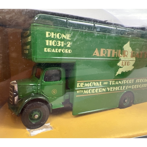 250 - Boxed Corgi Classics Bedford O Series Pantechnicon D953/14 Arthur Batty Ltd Removals.