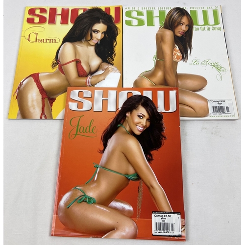 147 - 3 issues of Show colour photographic adult glamour book from Sean Cummings. Special Edition No. 4 La... 