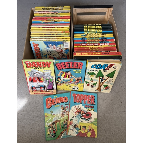 1312 - A collection of 43 assorted comic book annuals dating from the 1970's through to the early 2000's. I... 