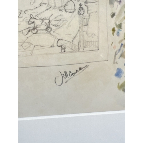 1392 - Jill Barklem - creator of Brambly Hedge, original signed pencil and watercolour working drawing 