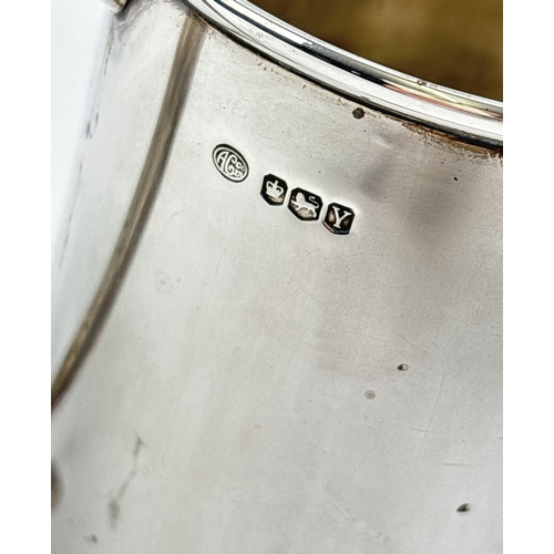 A vintage silver tankard from Whitbread & Co Limited, given in ...