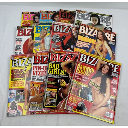 45 - Complete year set 2005 - 12 issues of Bizarre, specialist fetish magazine from January to December. ... 