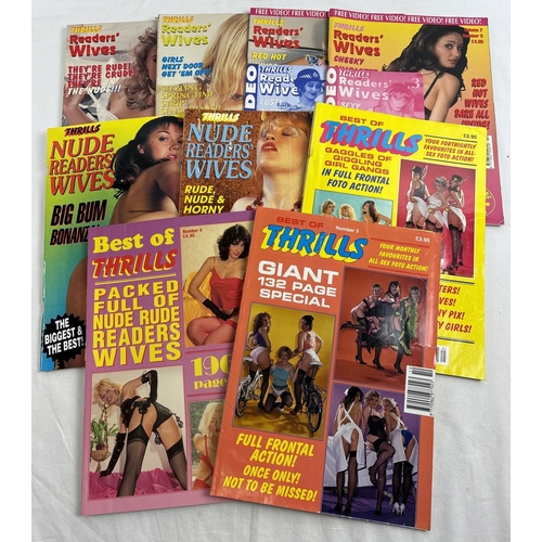 9-assorted-1990-s-adult-erotic-magazines-from-thrills-lot-includes