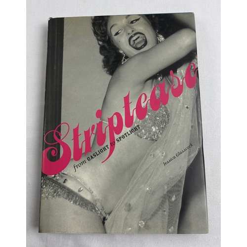 235 - Striptease: From Gaslight to Spotlight hardback book by Jessica Glassock, published by Harry N. Abra... 