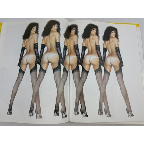 234 - Pin-Up hardback book by Hajime Sorayma, with dust cover and complete with poster.