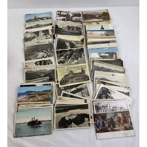 244 - 300 assorted Victorian & vintage overseas postcards, to include RP's, from various European & worldw... 