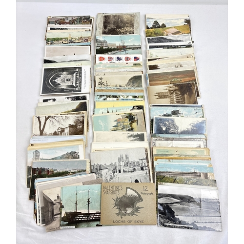 245 - Approx. 325 assorted black & white and coloured vintage British postcards to include RP's. To includ... 