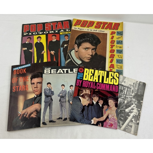 121 - 6 assorted vintage 1960's pop music magazines to include the first 2 issues of Pop Star Pictorial wi... 