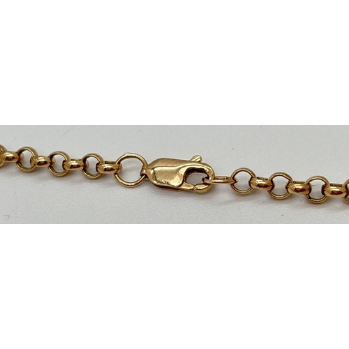 1104 - A 9ct gold 24