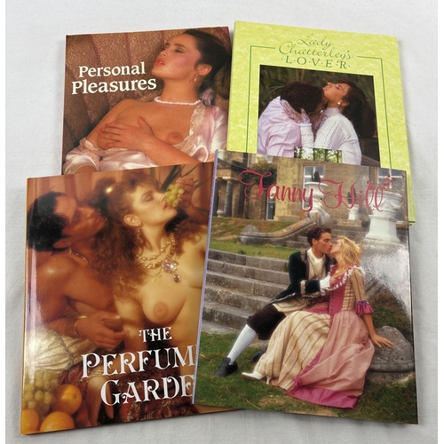 99 - 4 adult erotic colour photographic hardback books with dust covers. Personal Pleasures from Arlingto... 